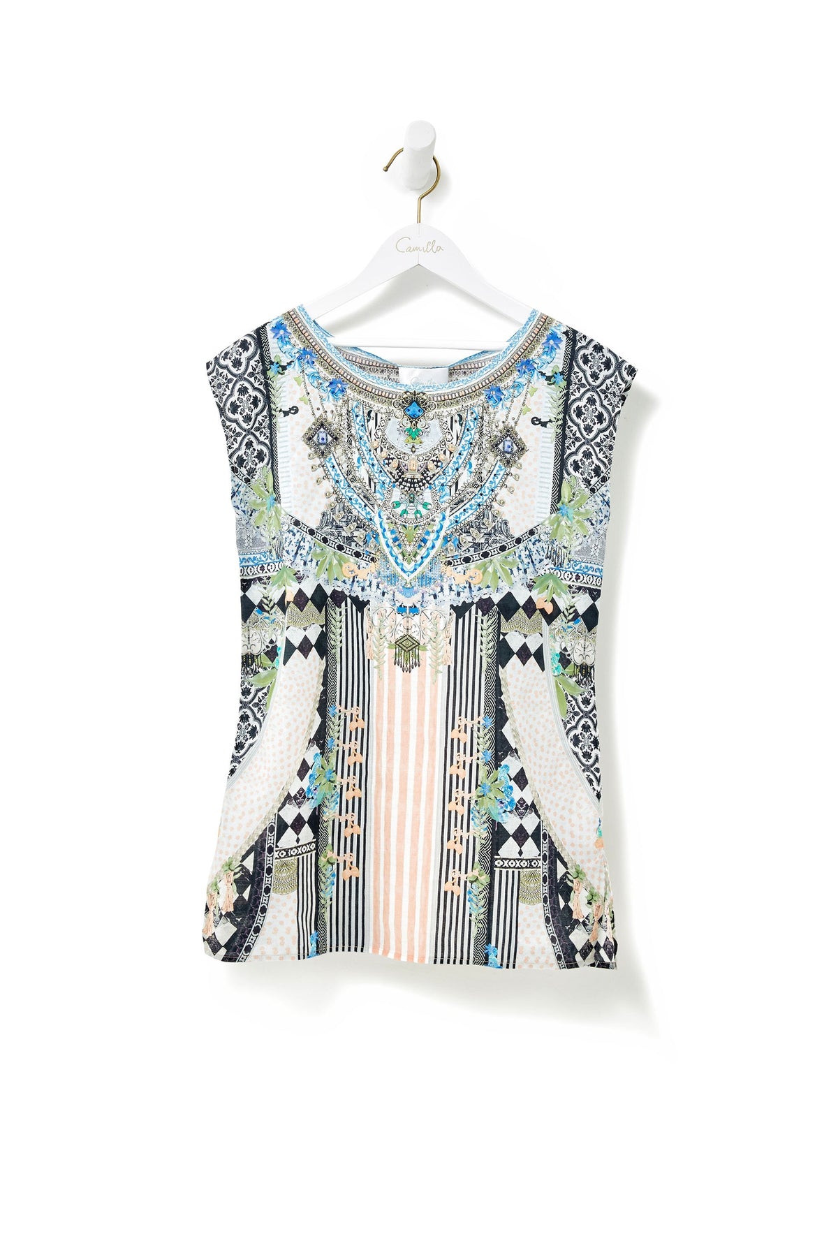 SALVADOR SECRETS KIDS ROUND NECK KAFTAN