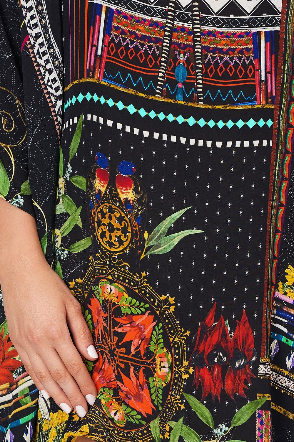 SCOOP BACK HEM DRESS BLACKHEATH BETTY