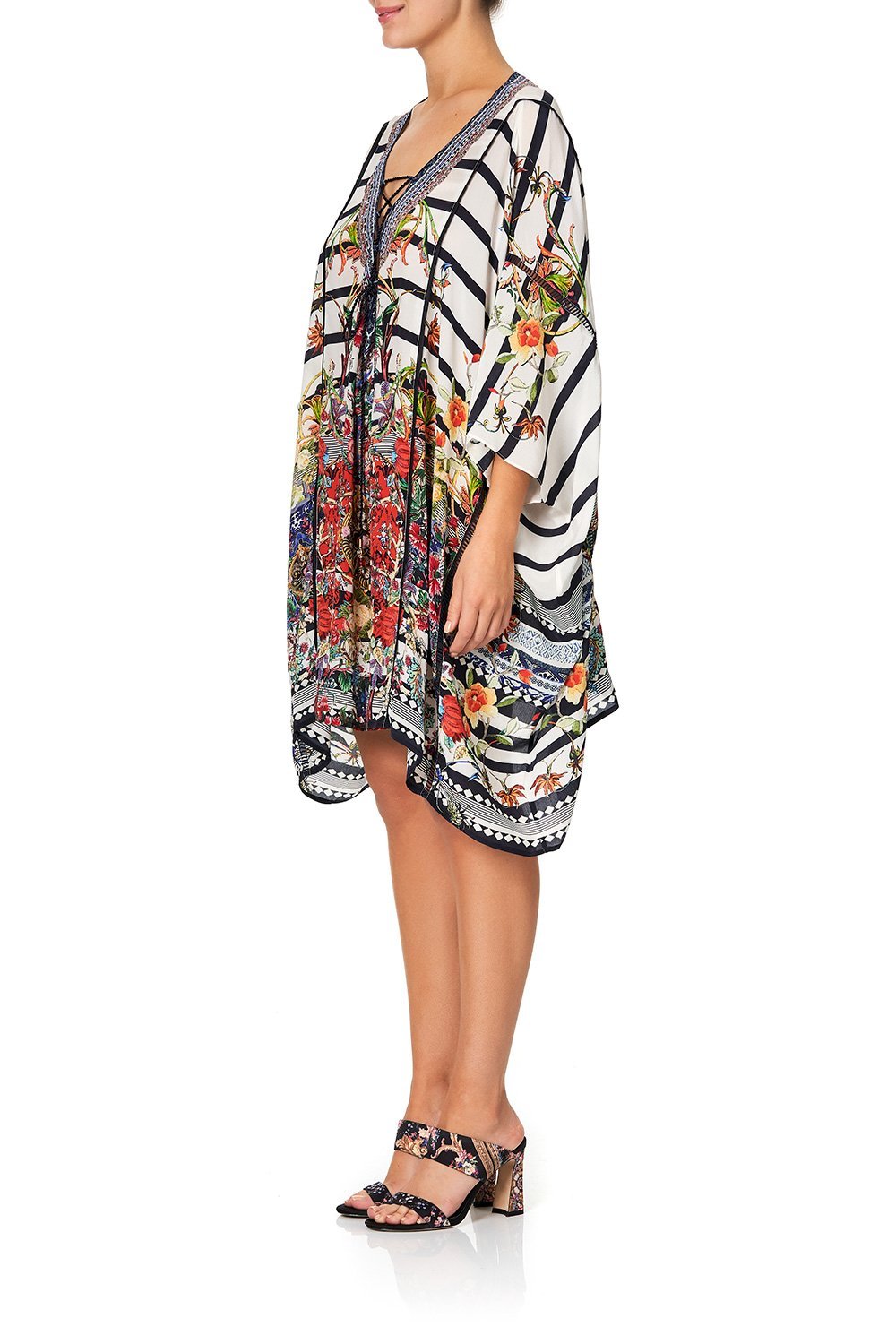 SHORT SPLICED KAFTAN JOIE DE VIVRE