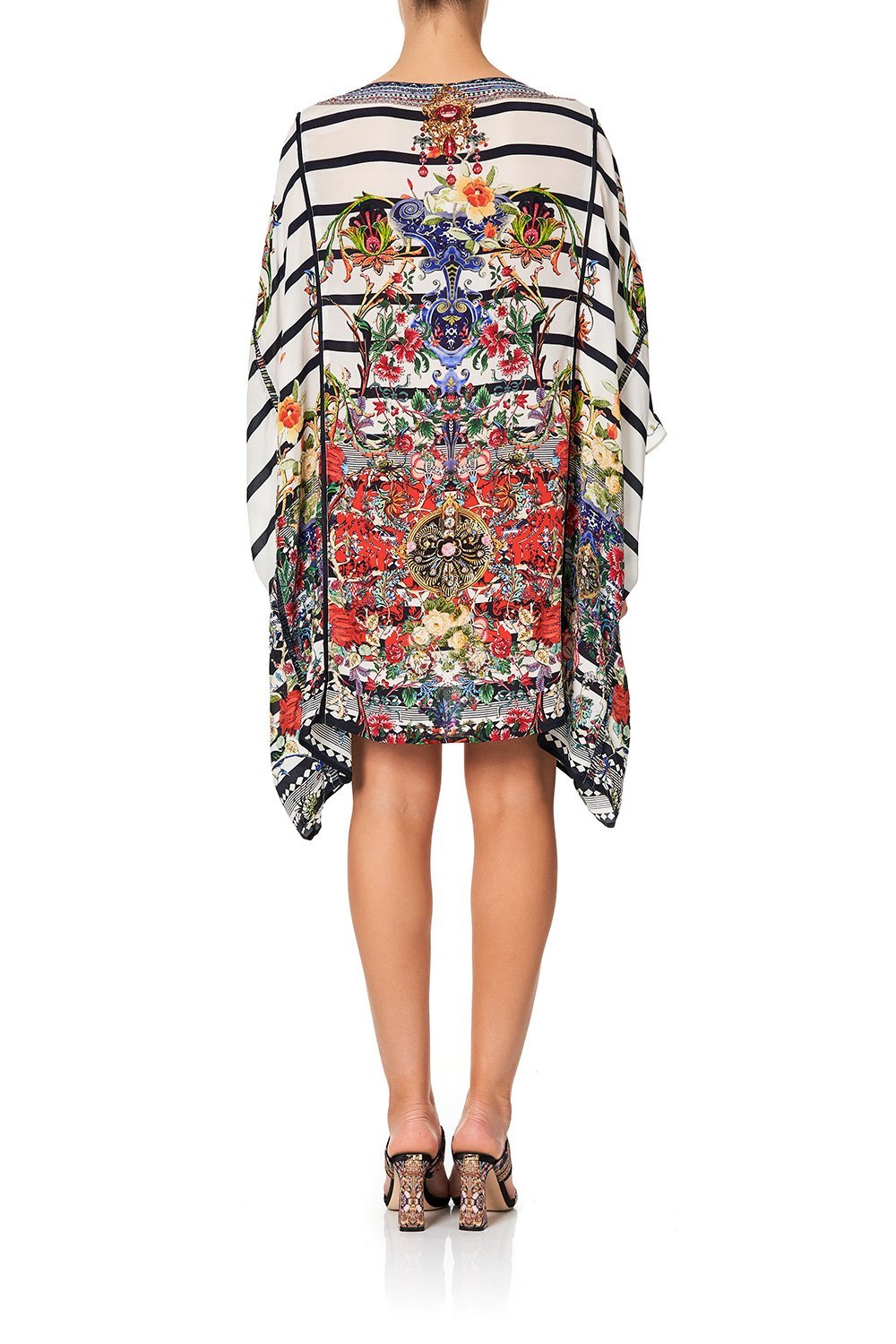 SHORT SPLICED KAFTAN JOIE DE VIVRE