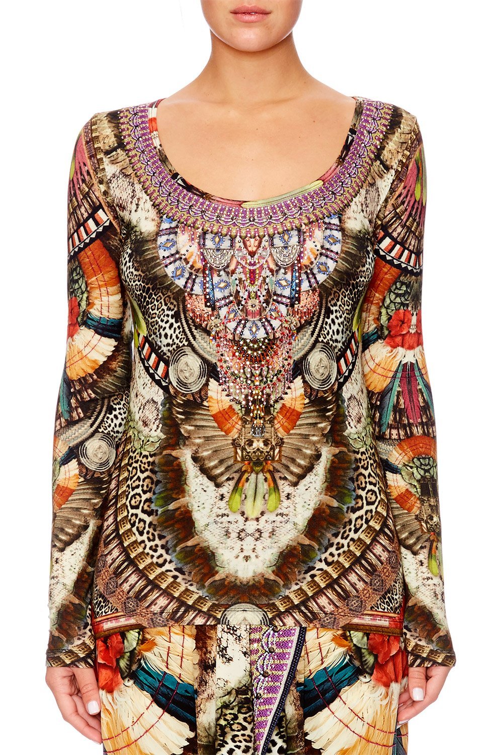 LIGHT MY FIRE LONG SLEEVE TOP