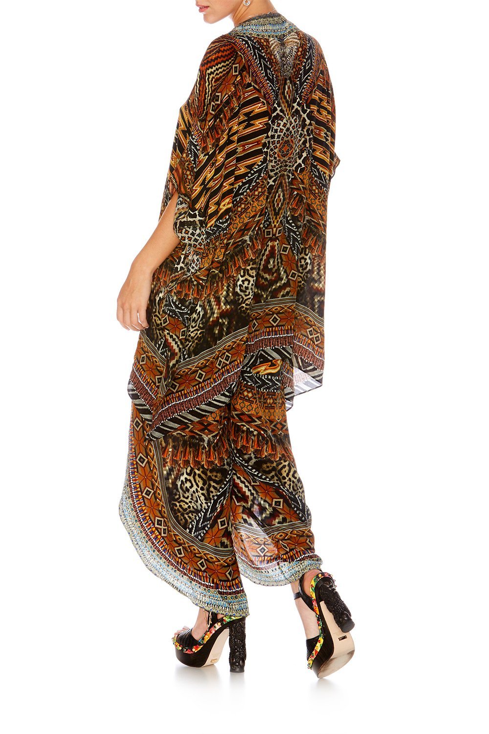 DAWN OF TIME TIE DETAIL WRAP OVER HAREM