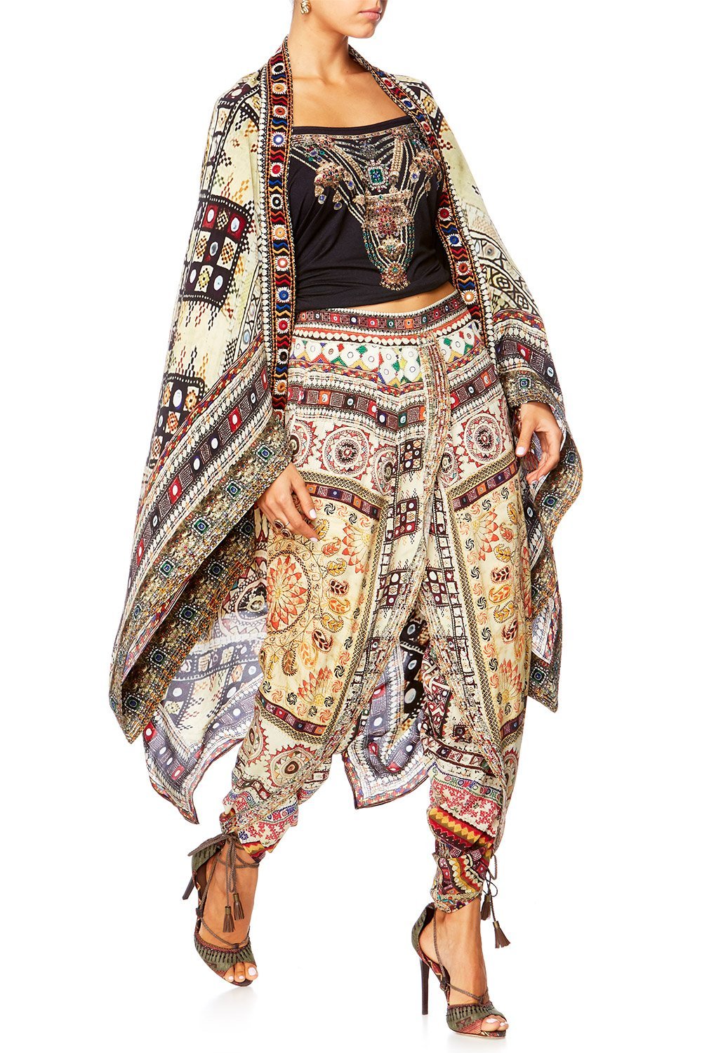 INDIANA FRANKS WRAP FRONT TROUSER