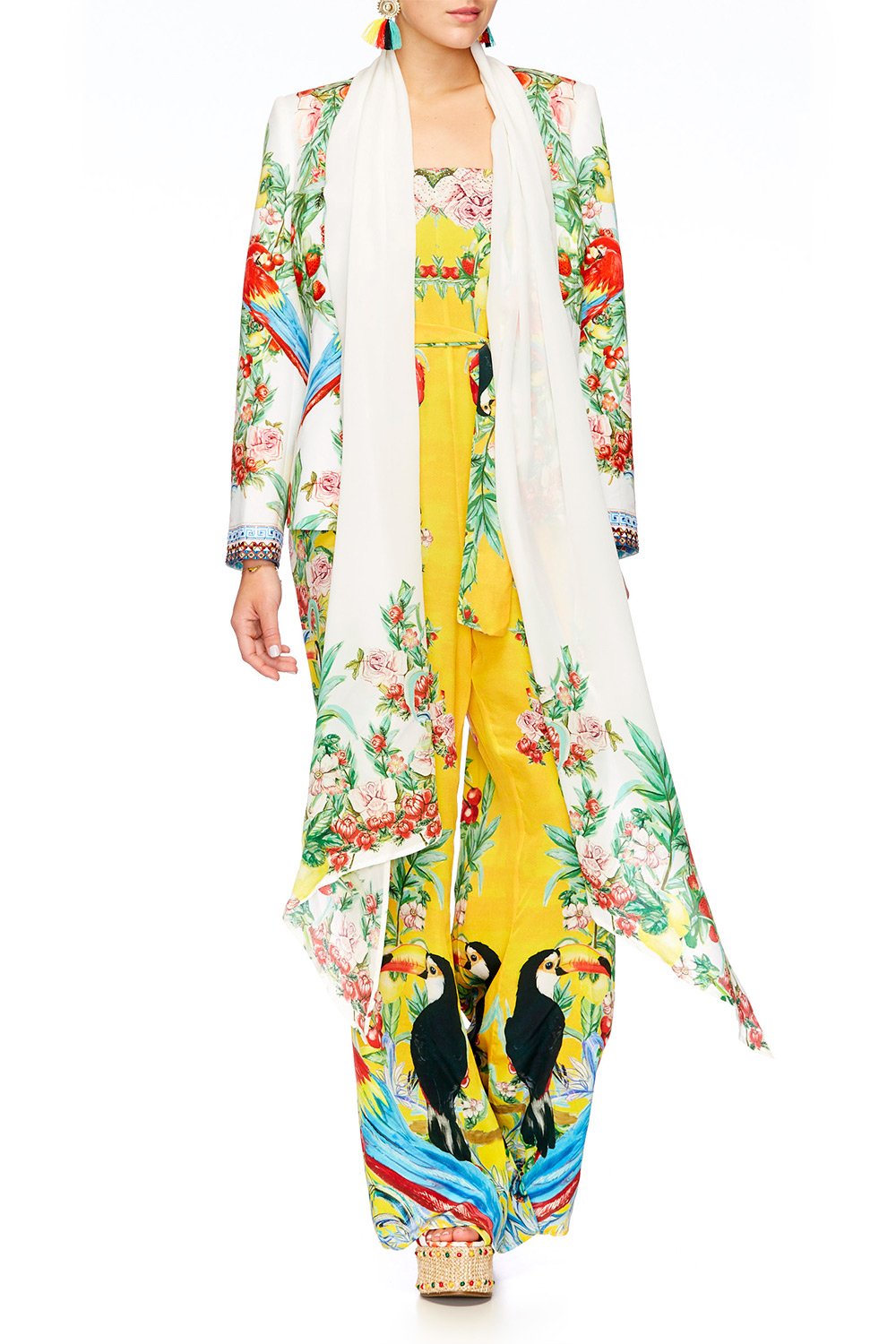 ONE FLEW OVER JACKET W REMOVABLE COLLAR