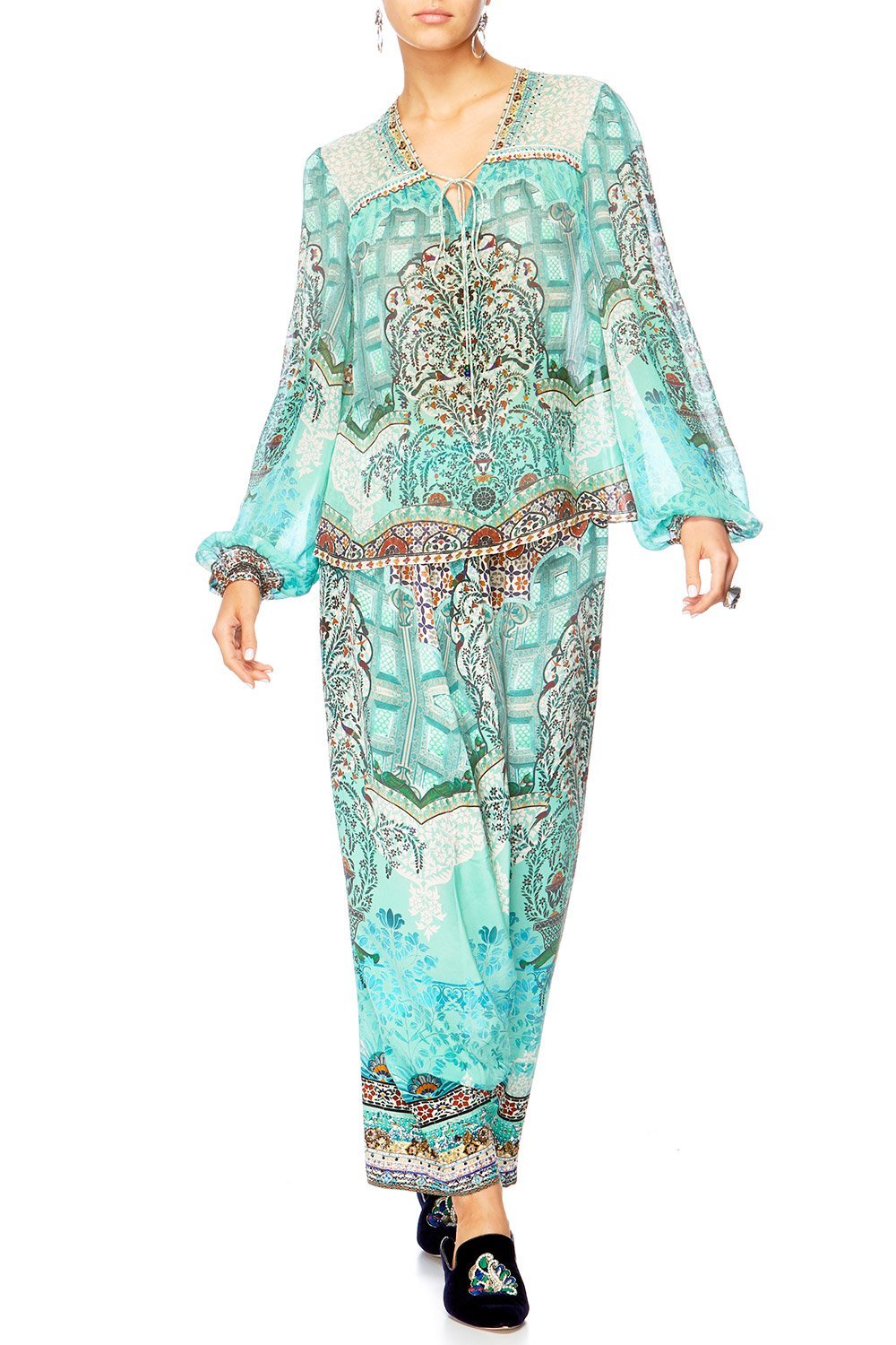 THE SPIRIT WITHIN VINTAGE BLOUSE W YOKE