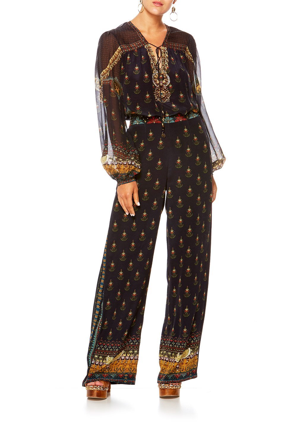 BLISS OF BOHEMIA VINTAGE BLOUSE W YOKE