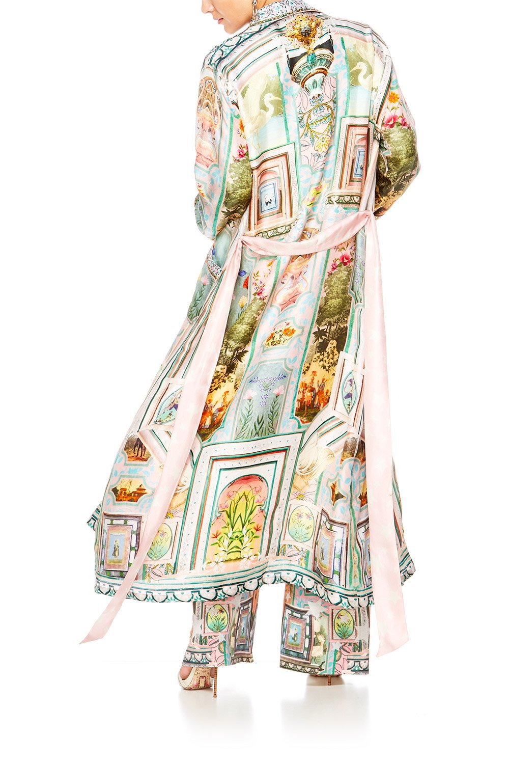 MATRIARCH MUSINGS LONG ROBE W TIE