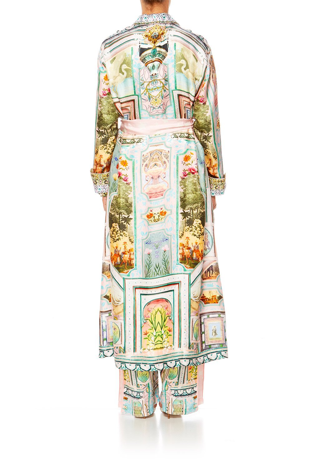 MATRIARCH MUSINGS LONG ROBE W TIE