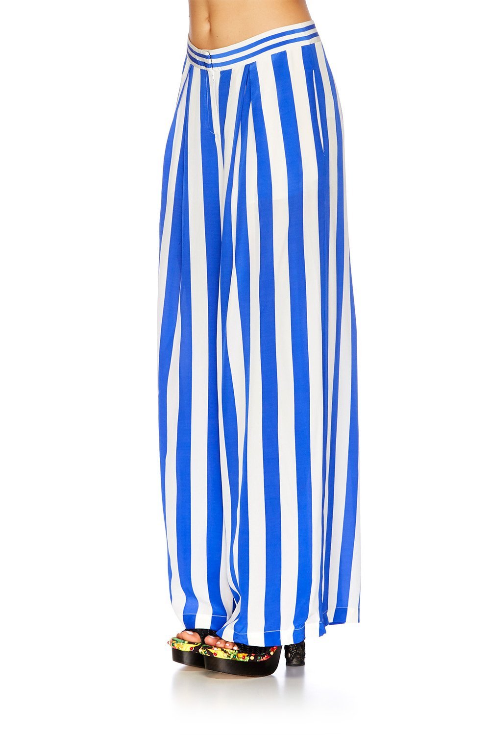 RIO RIOT PALAZZO ELASTIC WAIST TROUSER