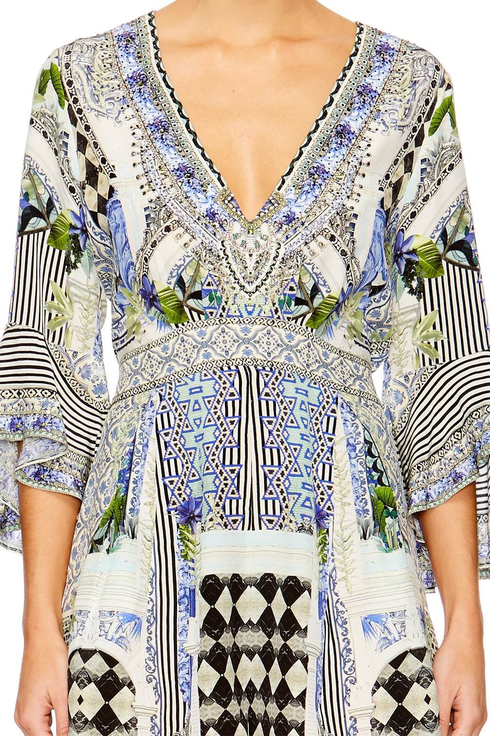 THE SWEET ESCAPE LOW V NECK PLAYSUIT