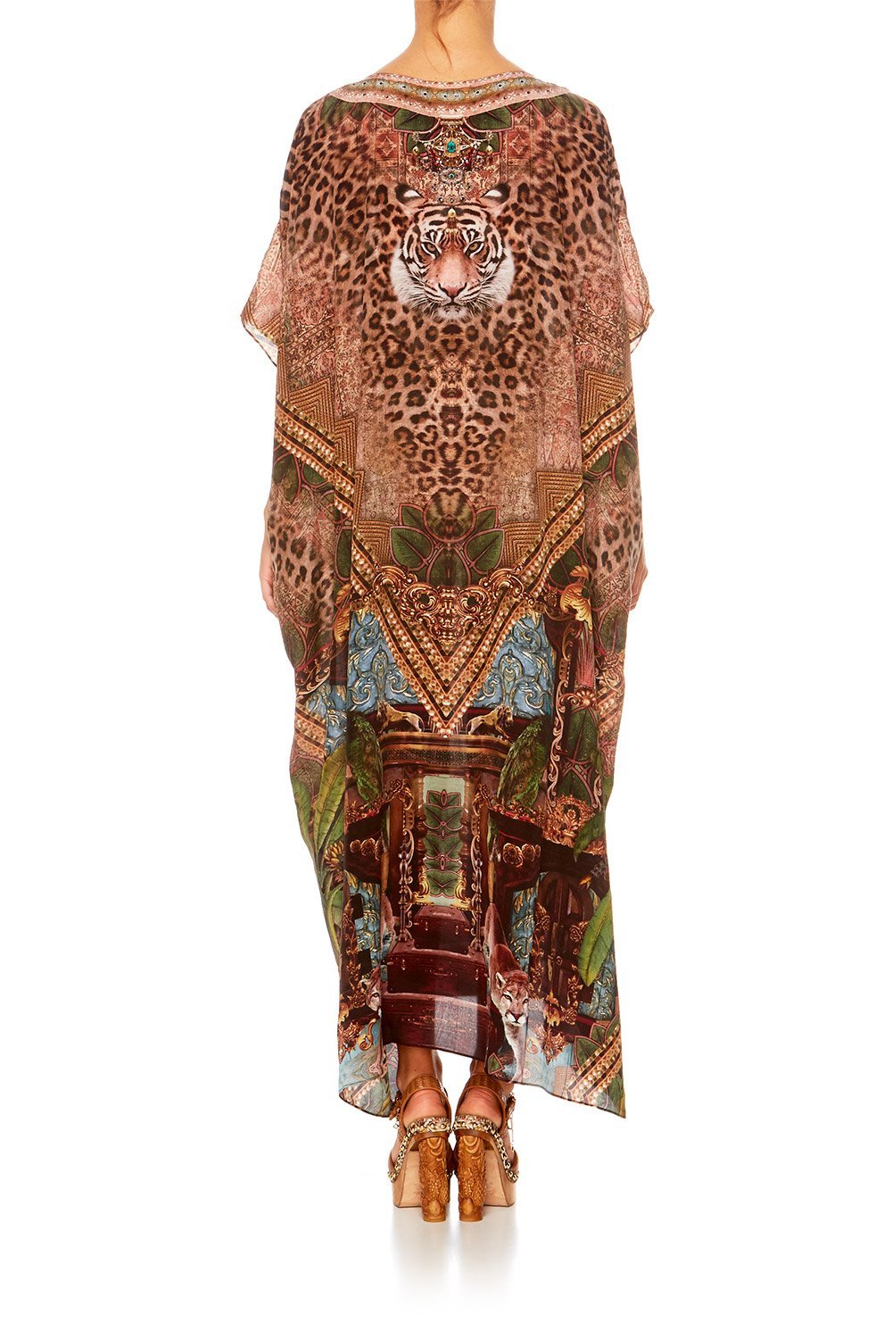 THE GYPSY LOUNGE V-NECK KAFTAN