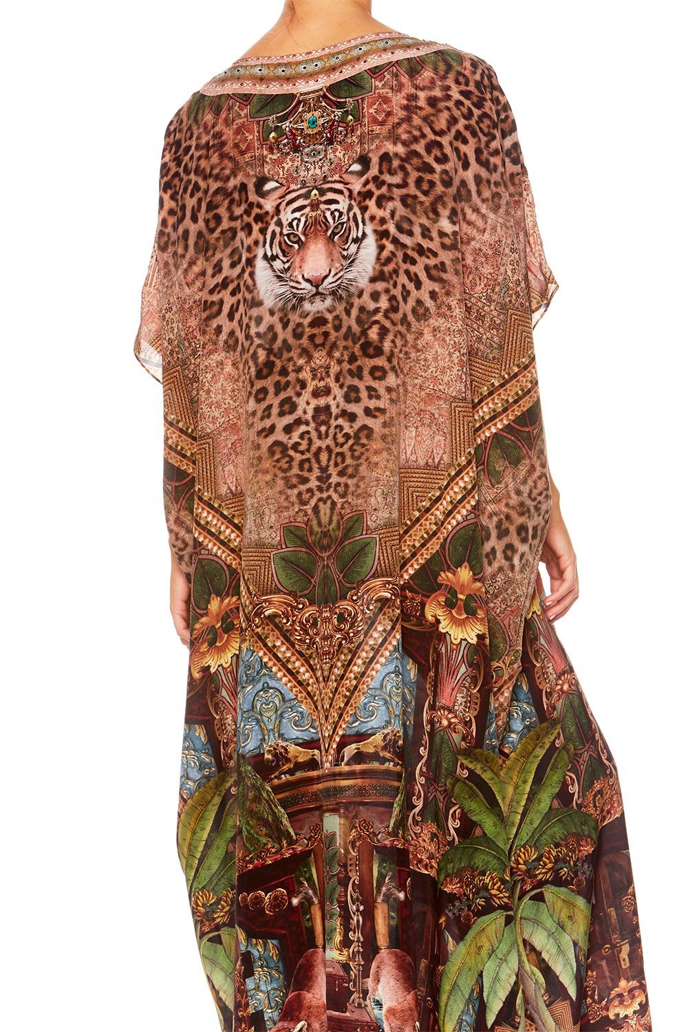 THE GYPSY LOUNGE V-NECK KAFTAN
