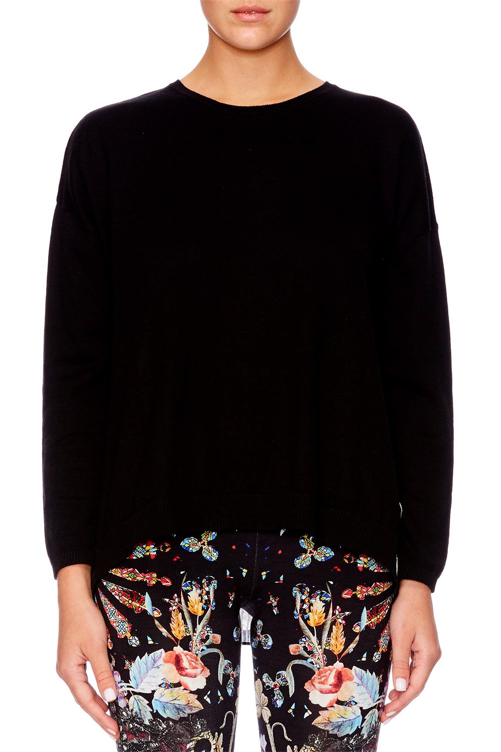 DANCING IN THE DARK CREW NECK JUMPER