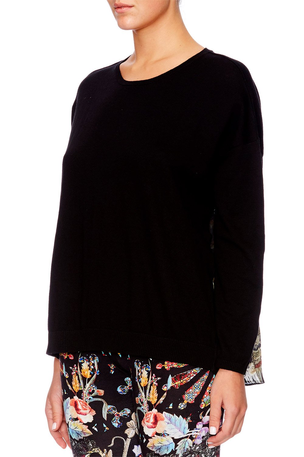 DANCING IN THE DARK CREW NECK JUMPER