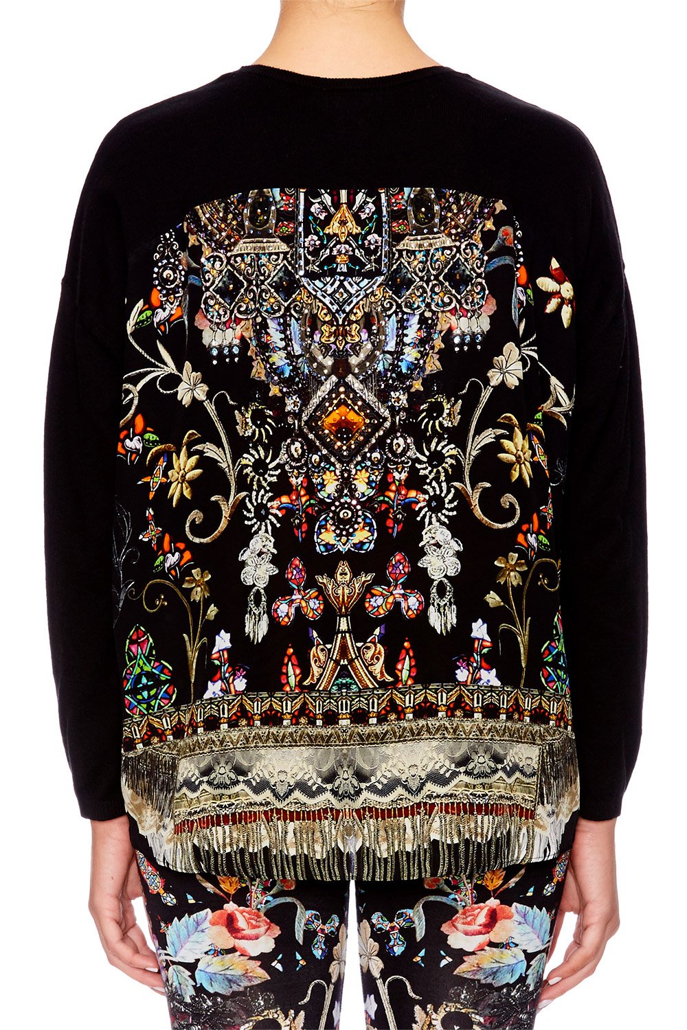 DANCING IN THE DARK CREW NECK JUMPER