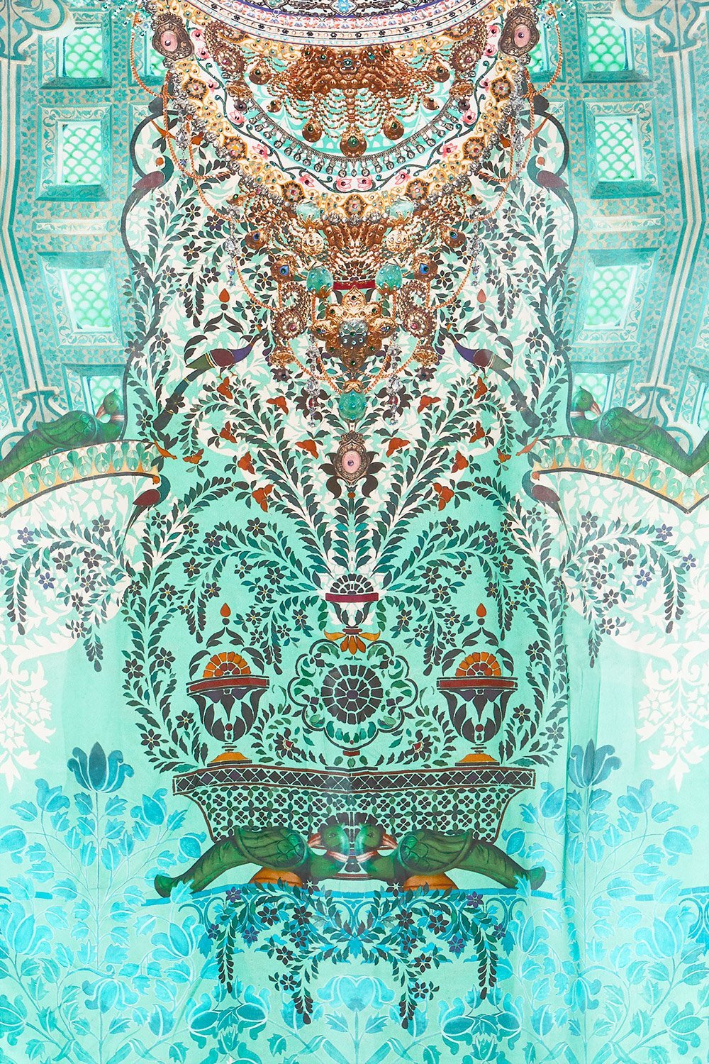 THE SPIRIT WITHIN ROUND NECK KAFTAN