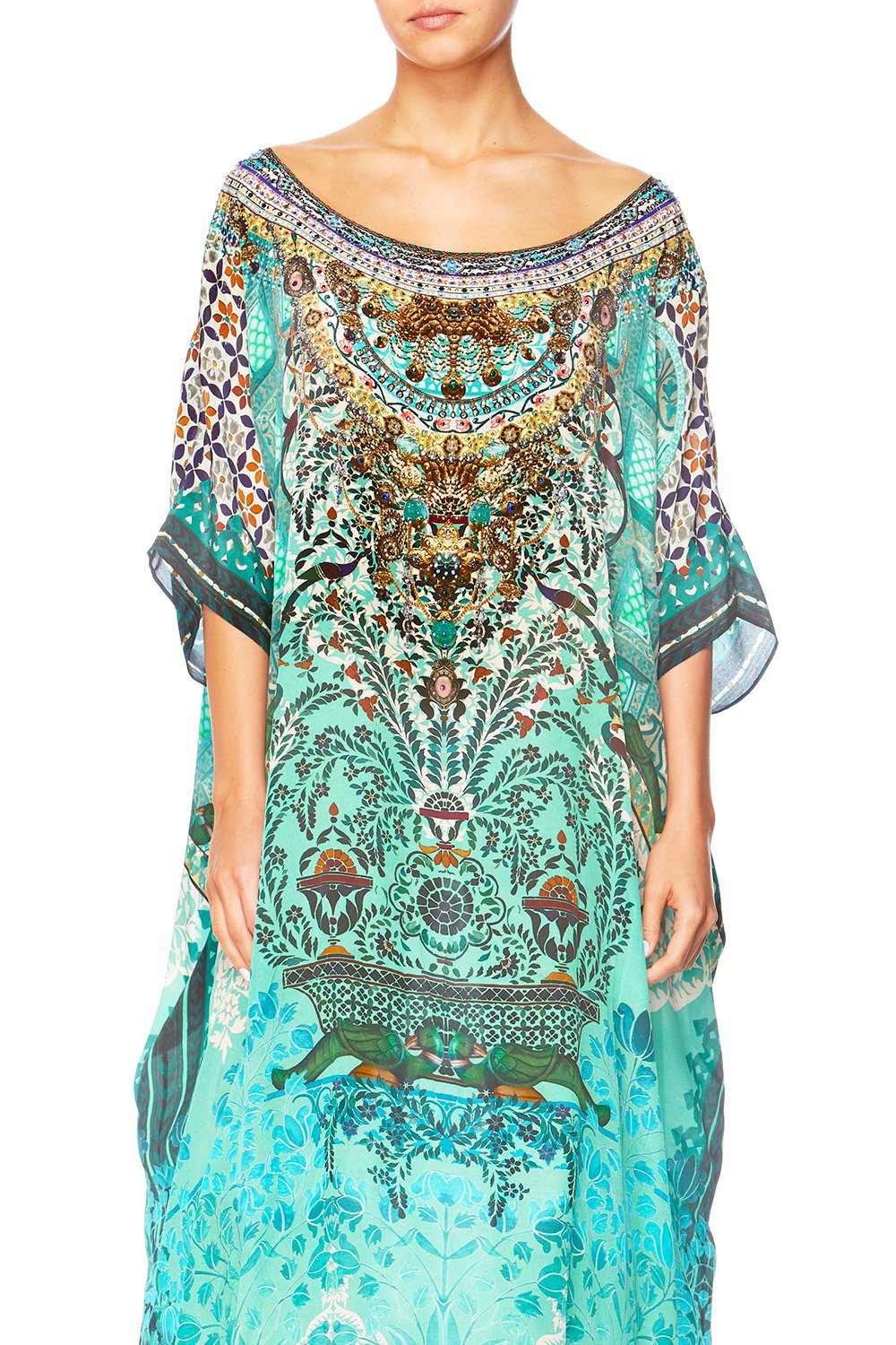 THE SPIRIT WITHIN ROUND NECK KAFTAN