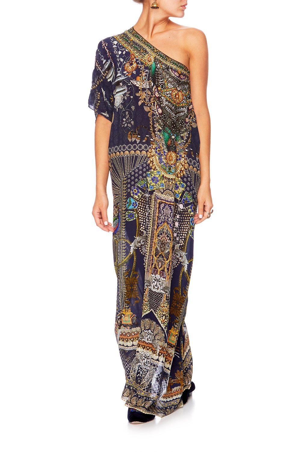 CHILDREN OF THE WORLD ROUND NECK KAFTAN