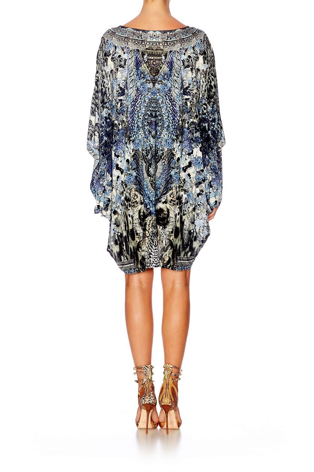 HUSH HUSH BAT SLEEVE DRESS