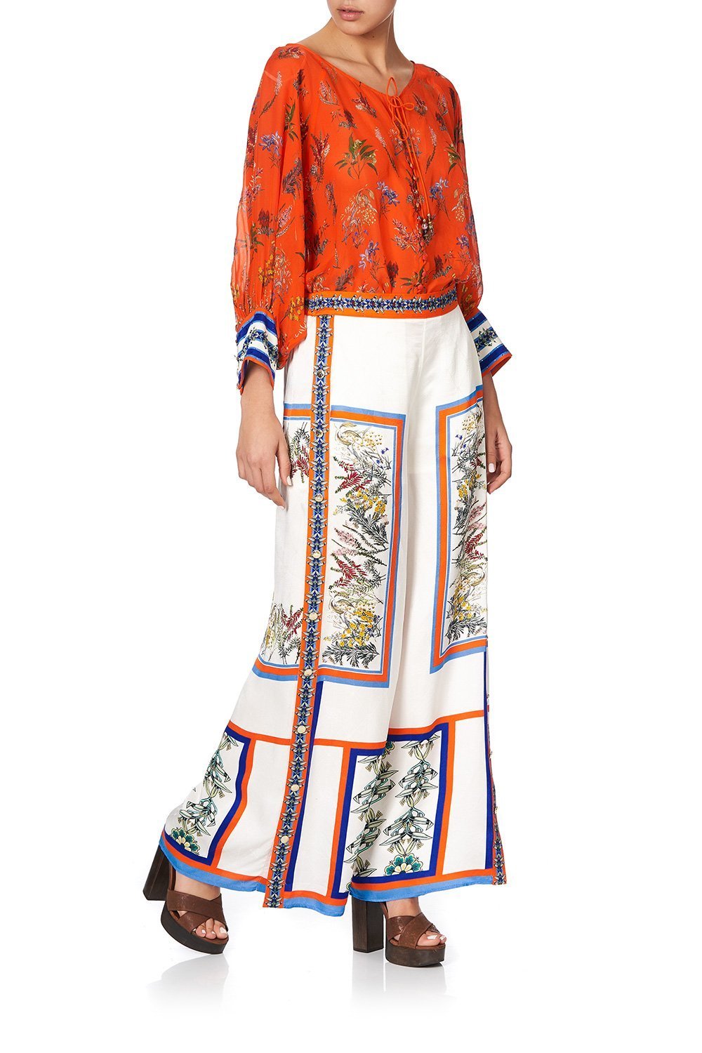 SIDE BUTTON UP PANT GONE COAST