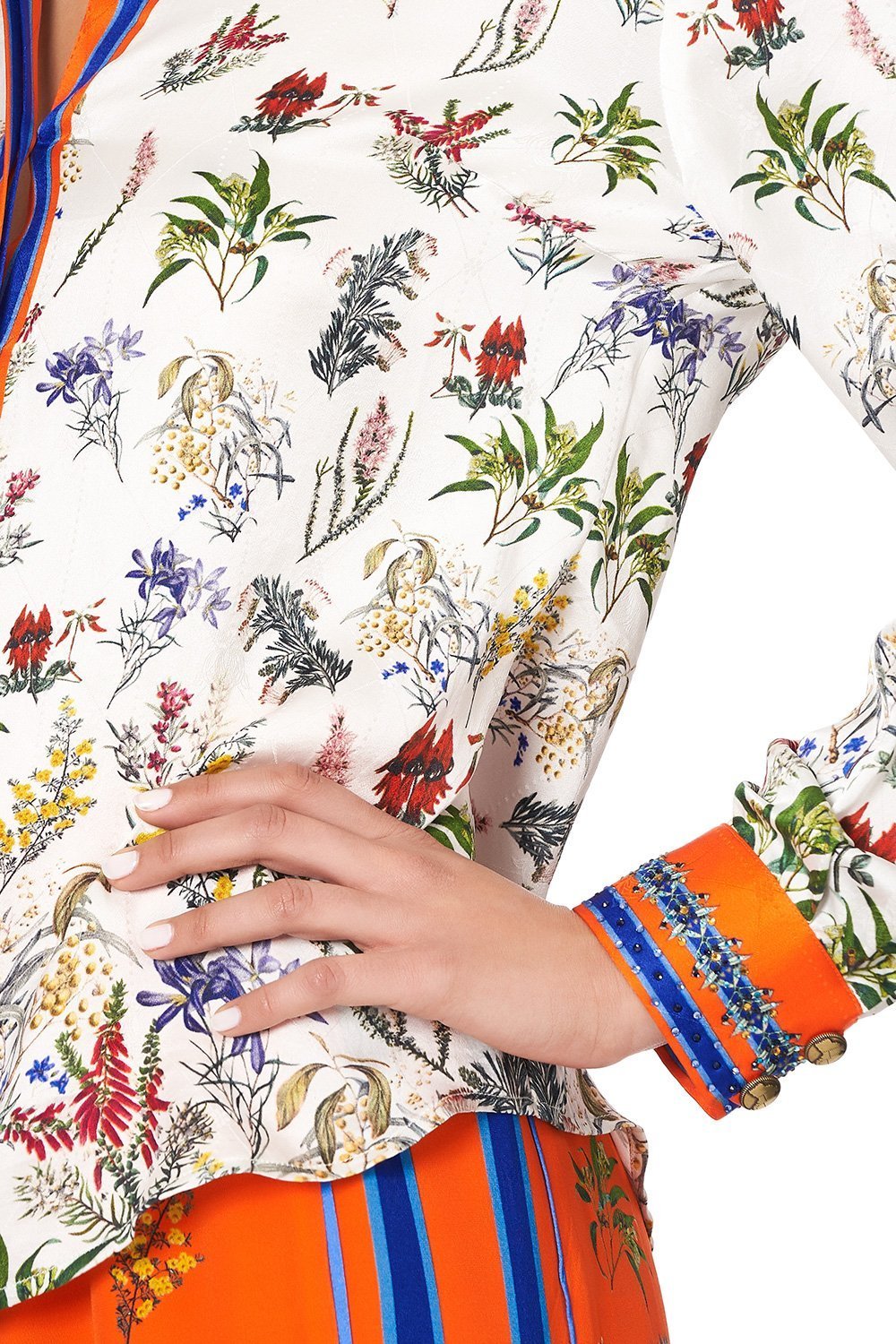 SLIM FIT LONG SLEEVE SHIRT GONE COAST