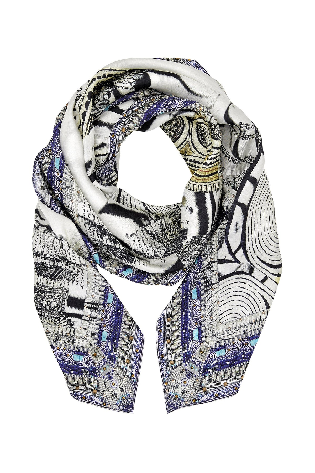 WILD BELLE LARGE SQUARE SCARF